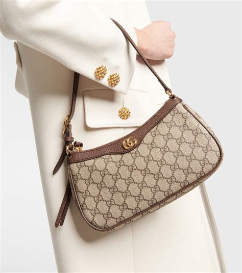 small beige gucci bag|Gucci ophidia shoulder bag small.